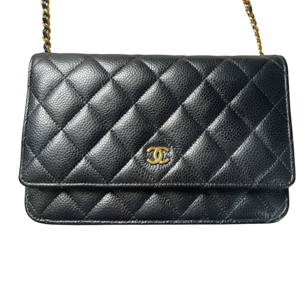 Chanel Classic Wallet On Chain Lambskin Black