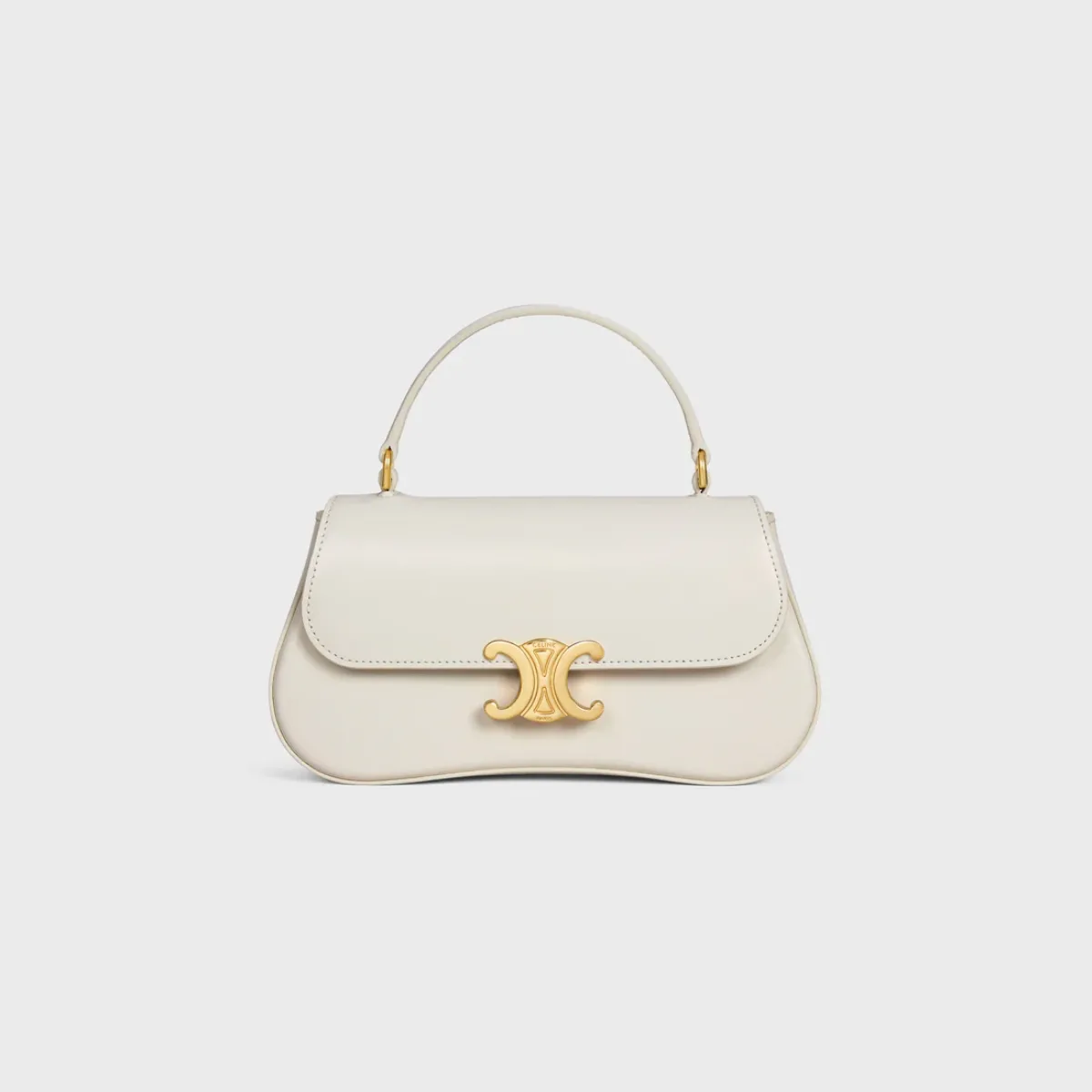 Celine Teen Lola In Shiny Calfskin White Cotton Fairy Chic Bags celine-teen-lola-in-shiny-calfskin-white-cotton-fairy-chic-bags